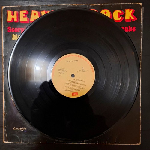Heavy n' Rock vinyl LP used, metal compilation