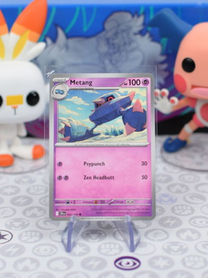 Metang Pokemon card JTG 062 Journey Together set