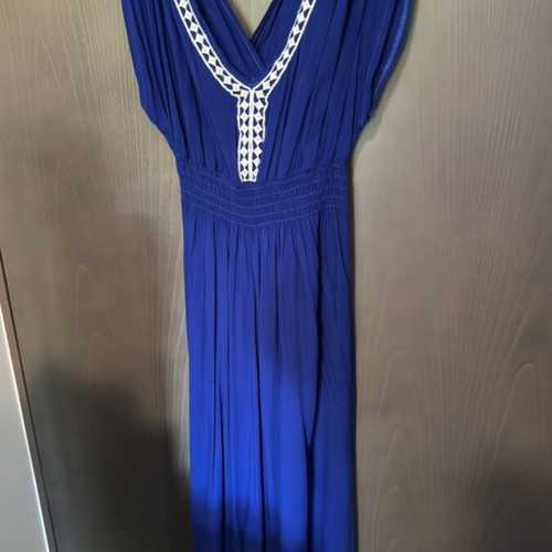 Axel blue dress like new, classic XL