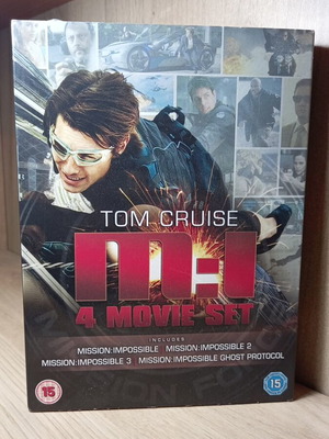 Mission Impossible DVD box set sealed with 4 movies and English subs