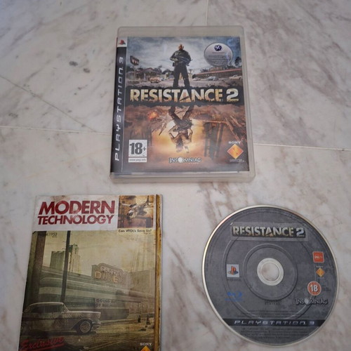 Resistance 2 PS3 game used, complete in excellent condition