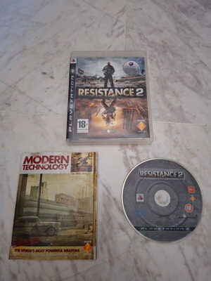 Resistance 2 PS3 game used, complete in excellent condition