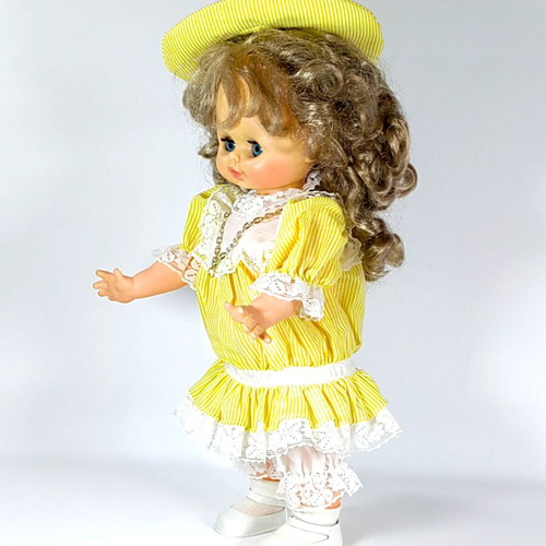 El Greco Mechanical Doll 43cm vintage, like new