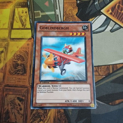 Goblindbergh Yu-Gi-Oh! card used, GENF 1st Edition