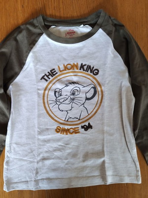 Orchestra Disney The Lion King long-sleeve shirt used for boys 7-8 years 122-128 cm