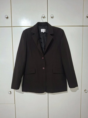 Brown jacket used, size L