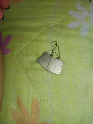 Dangling earrings used