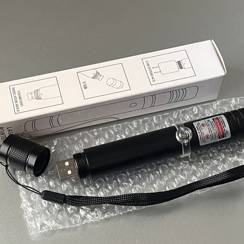 Laser Green Power new with rechargeable battery and USB