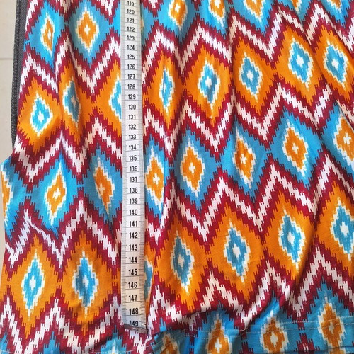 Maxi dress with front opening
