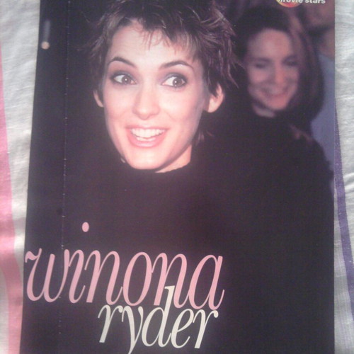 Winona Ryder Afisorama pinup poster used, size 30x22