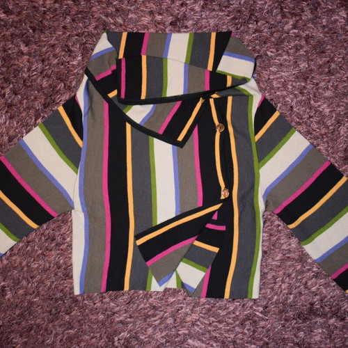 Bitte Kai Rand 100% Merino Wool Women's Vest Size S used, colorful