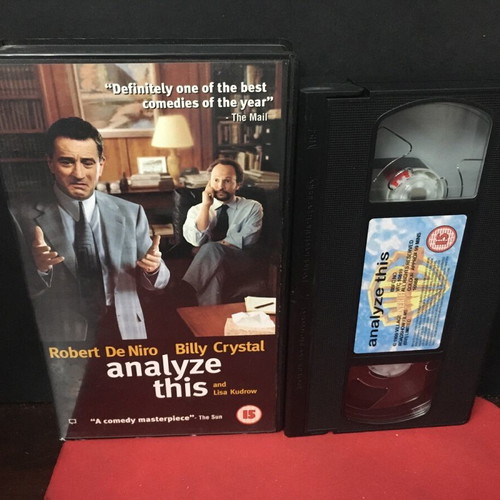 Analyze It VHS used, English version without subtitles