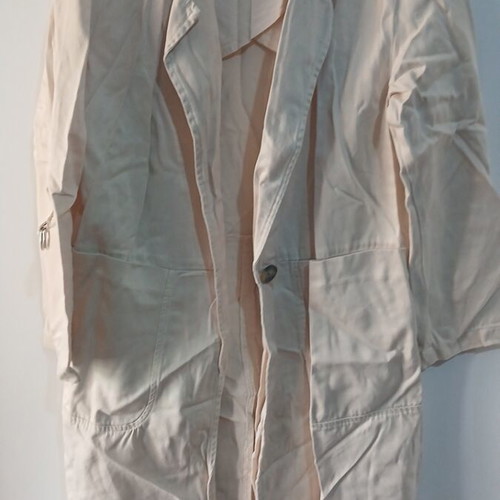 Bershka jacket beige size M like new