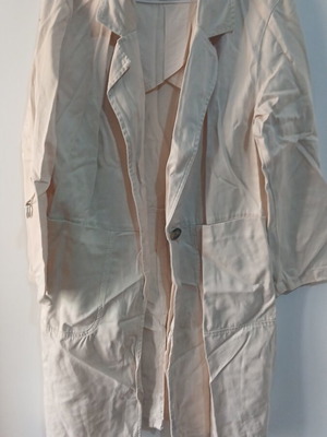 Bershka jacket beige size M like new