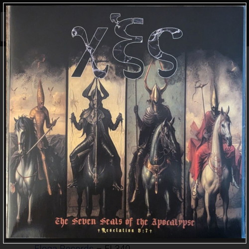 X Ξ Σ The Seven Seals Of The Apocalypse vinyl LP album limited edition green/blue new