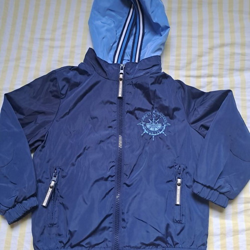 Alouette boys' jacket 4 years, new, waterproof, windproof, blue