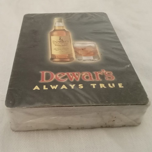 Dewars promotional playing cards sealed new