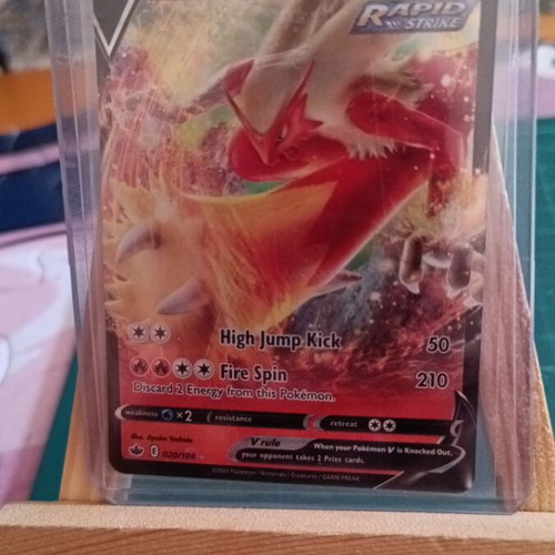 Κάρτα Pokémon Blaziken V 020/198 από το σετ Chilling Reign καινούργια