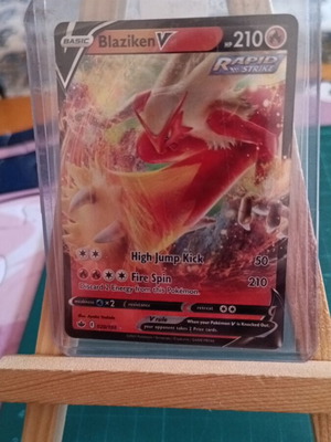 Κάρτα Pokémon Blaziken V 020/198 από το σετ Chilling Reign καινούργια