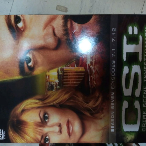 CSI series seasons 6/7/8 DVD without Greek subtitles, 18 discs