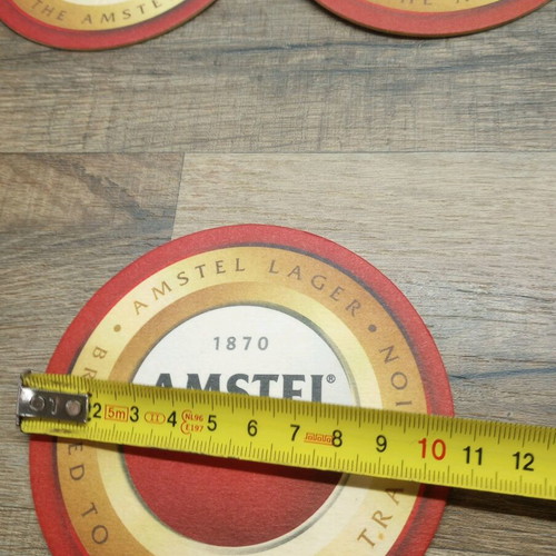 Amstel brewery coasters like new, pack of 16 paper