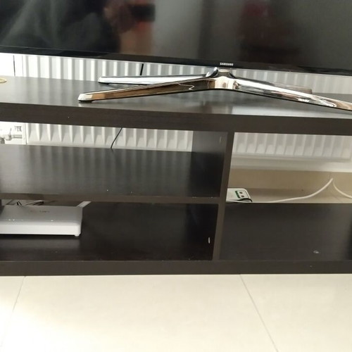 TV furniture used, dimensions 120x40x38 cm