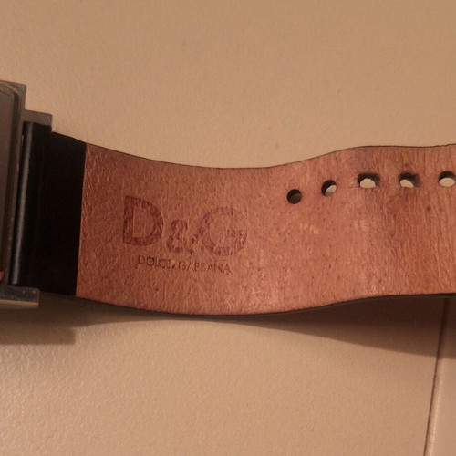 Dolce Gabbana women's watch used with black strap