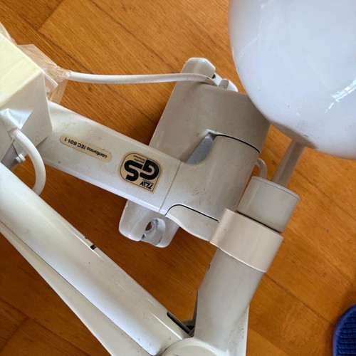 Medical lamp used, examination light made in Germany
