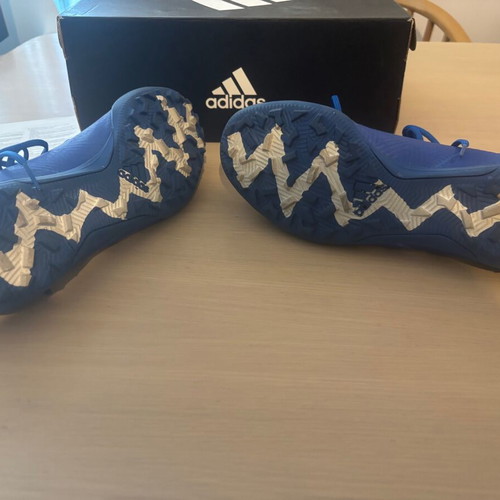 Adidas Memeziz Tango football shoes like new, size 42.5, blue