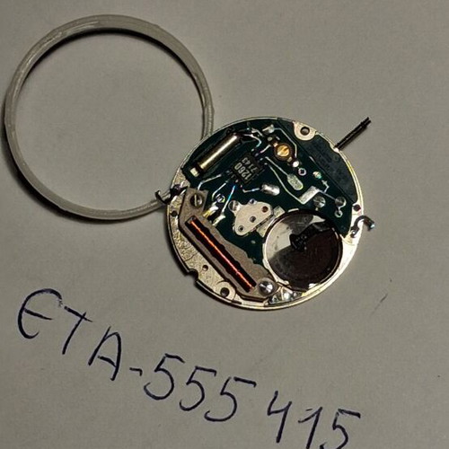 ETA-555 415 Swiss watch movement like new with hands