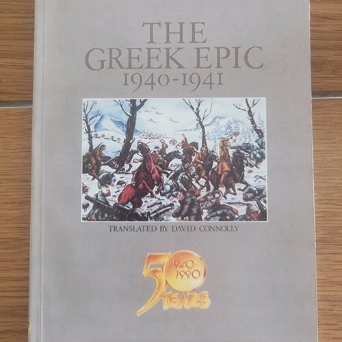 The Greek Epic 1940-1941 history book like new, English