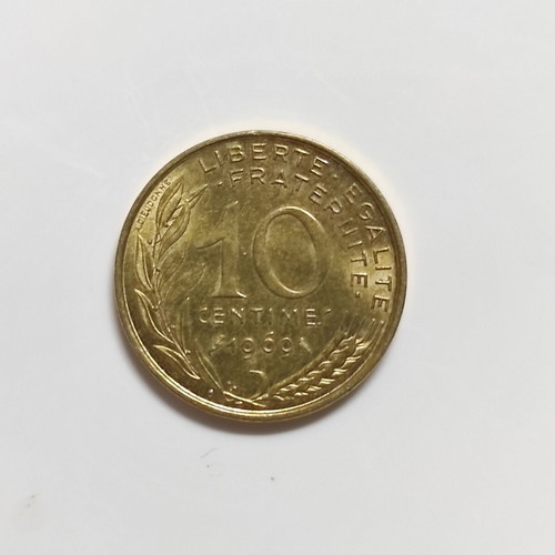 Νόμισμα France 10 Centimes 1969 μεταχειρισμένο
