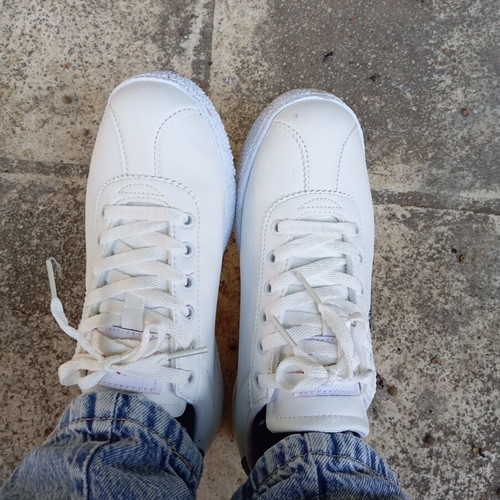U.S. Polo Assn. athletic shoes new, size 36, white beige