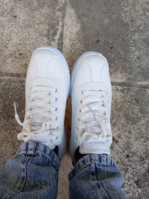U.S. Polo Assn. athletic shoes new, size 36, white beige