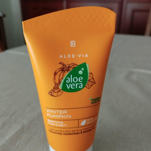 Aloe Vera Winter Pumpkin Balancing Face Cream new