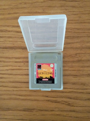 Game Boy game used with case
