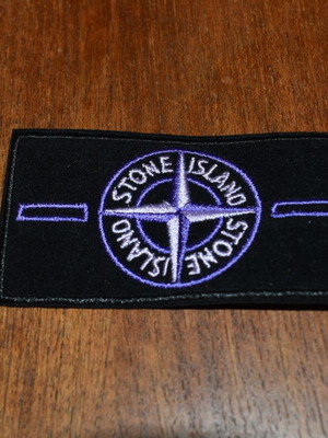 Stone Island patch purple like new