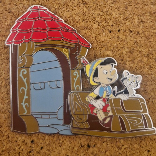 Pinocchio brooch new