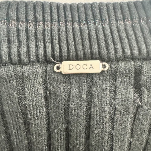 Doca women's black turtleneck used, size S
