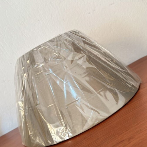 Beige conical lampshade 27x30cm, sealed