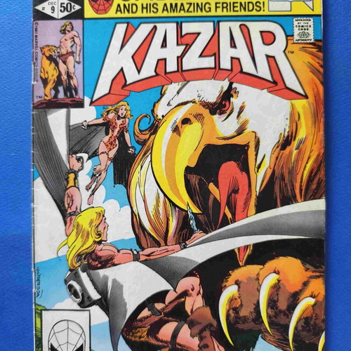 Kazar Ka-zar the Savage 9 used comic in English