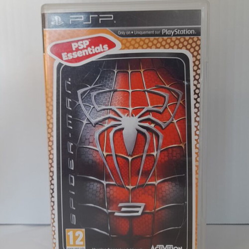 SpiderMan 3 PSP game used, complete with manual, English version