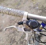 Bianchi Uno women's bicycle used, 26" blue trekking
