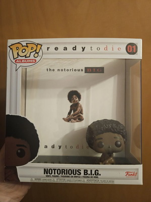 Notorious B.I.G. Ready to Die Album Funko Pop like new