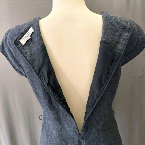 Linen dress size M blue like new