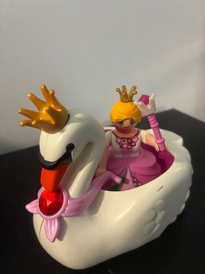 Playmobil Swan Boat with Princess like new