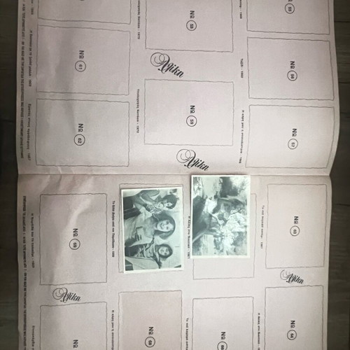 Me Agapi Aliki album like new with 15 stickers