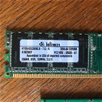 2 μνήμες RAM (laptop & desktop) - 512MB - 256MB