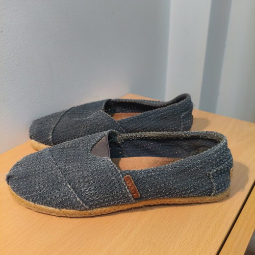 Exe women's espadrilles blue denim size 37 used