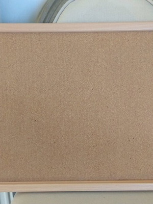Cork bulletin board used 60x40cm